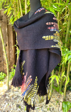 Load image into Gallery viewer, Black Cityscapes Ruana