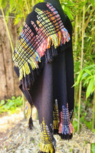 Load image into Gallery viewer, Black Cityscapes Ruana