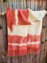 Load image into Gallery viewer, White and Red Ruana