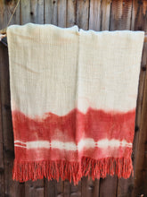 Load image into Gallery viewer, White and Red Ruana