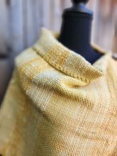 Load image into Gallery viewer, Small Poncho in Yellow and White
