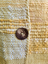 Load image into Gallery viewer, Small Poncho in Yellow and White