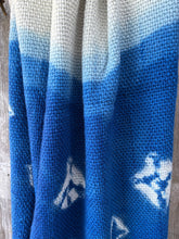 Load image into Gallery viewer, Tie-dyed Throw/Shawl - forms