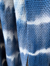 Load image into Gallery viewer, Tie-dyed Throw/Shawl - lines