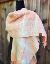 Load image into Gallery viewer, White and Pink Ruana