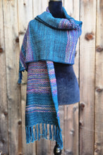 Load image into Gallery viewer, Shawl Peacock Blue
