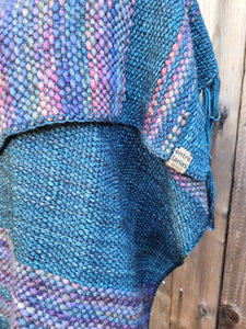 Shawl Peacock Blue