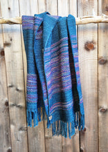Load image into Gallery viewer, Shawl Peacock Blue
