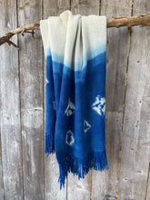 Load image into Gallery viewer, Tie-dyed Throw/Shawl - forms
