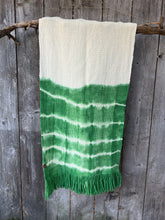 Load image into Gallery viewer, Tie-dyed Throw/Shawl - lines
