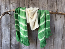 Load image into Gallery viewer, Tie-dyed Throw/Shawl - lines
