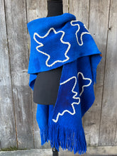 Load image into Gallery viewer, Ruana Bright Blue

