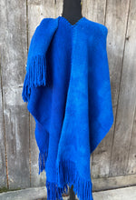 Load image into Gallery viewer, Ruana Bright Blue
