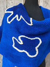 Load image into Gallery viewer, Ruana Bright Blue
