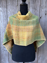 Load image into Gallery viewer, Yellow and Green Poncho
